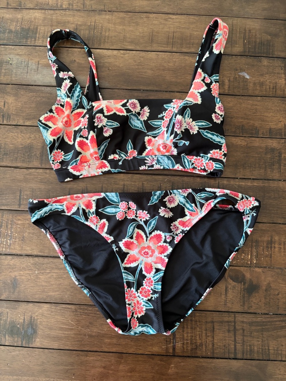 Old Navy Floral Two-Piece Bikini Set